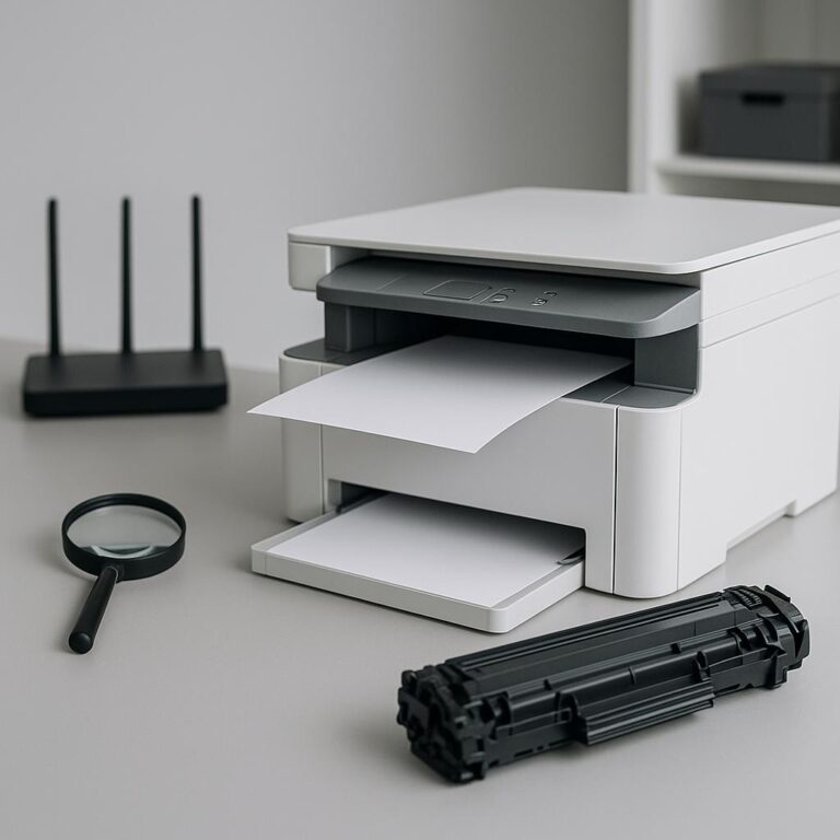 jak znaleźć drukarkę w sieci?