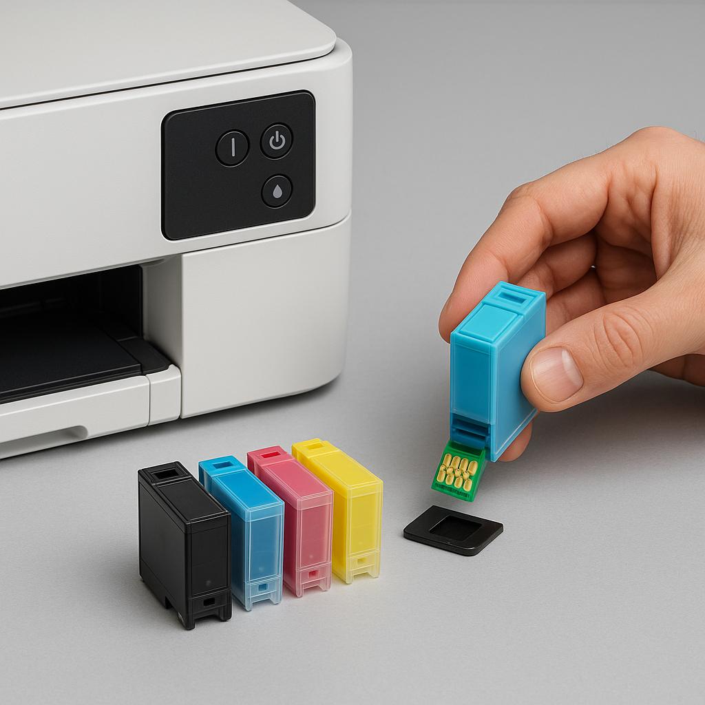 jak zresetować chip epson bez resettera?