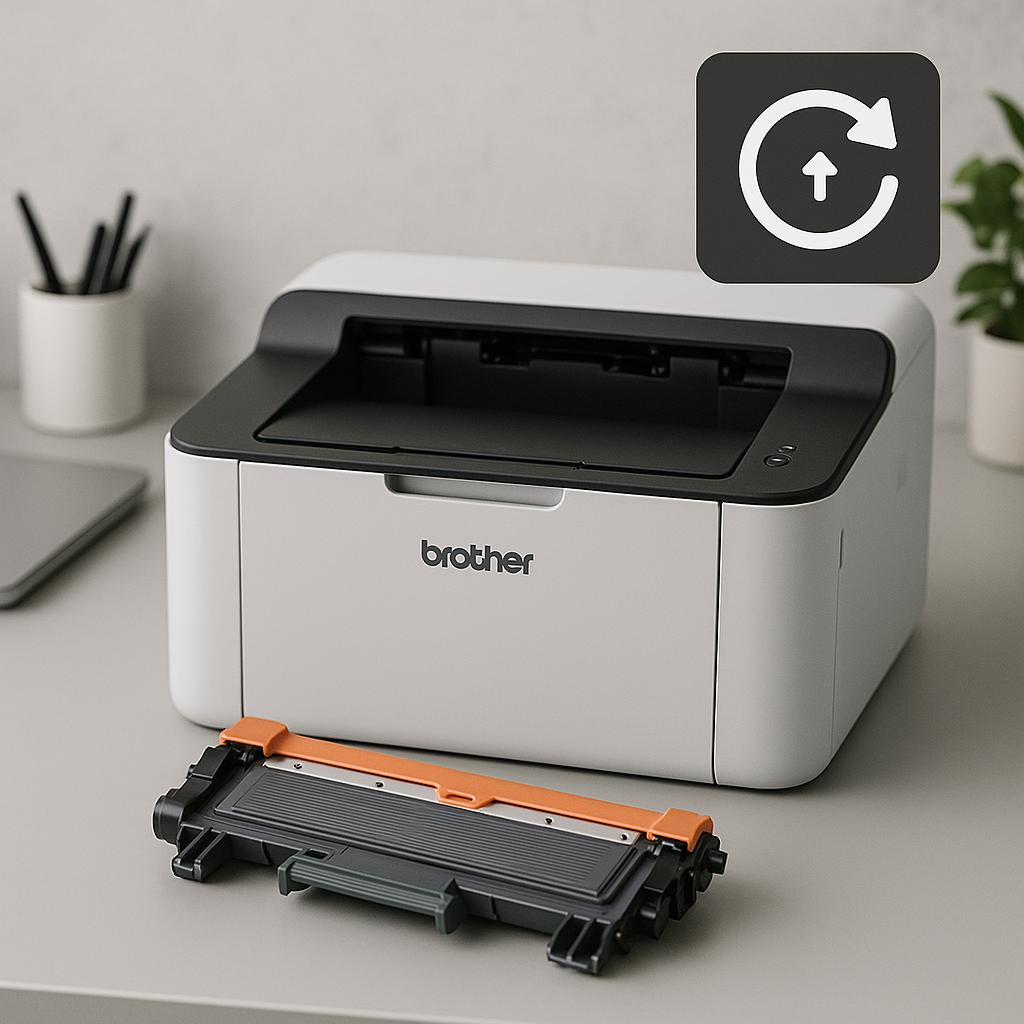 jak zresetować drukarkę brother hl-1110?