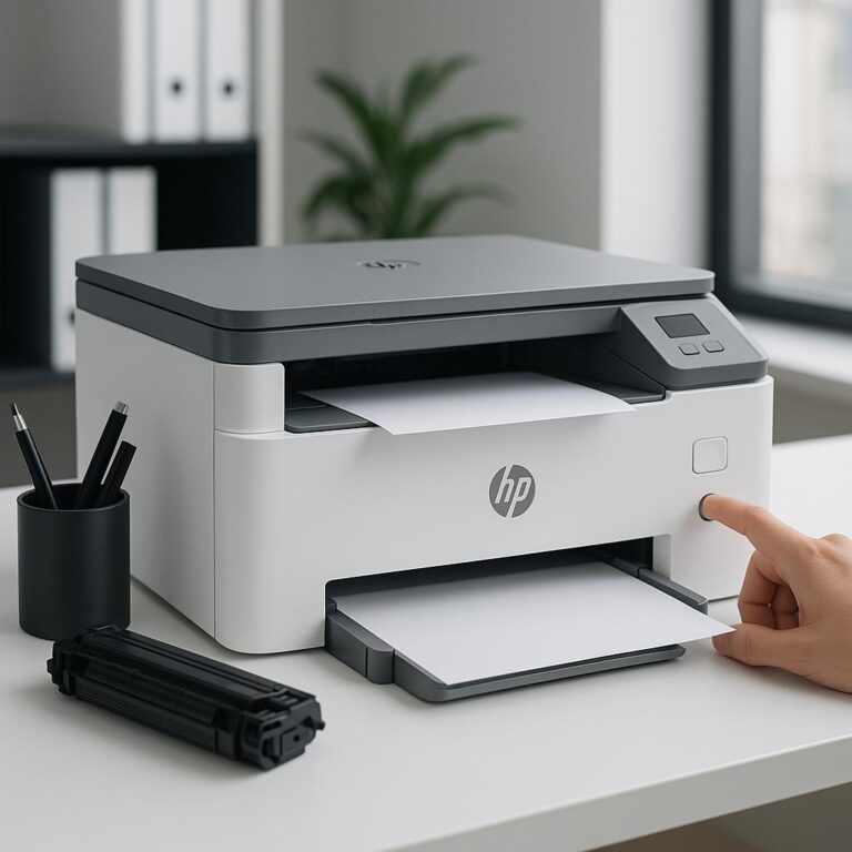 jak zresetować drukarkę hp, która nie drukuje?