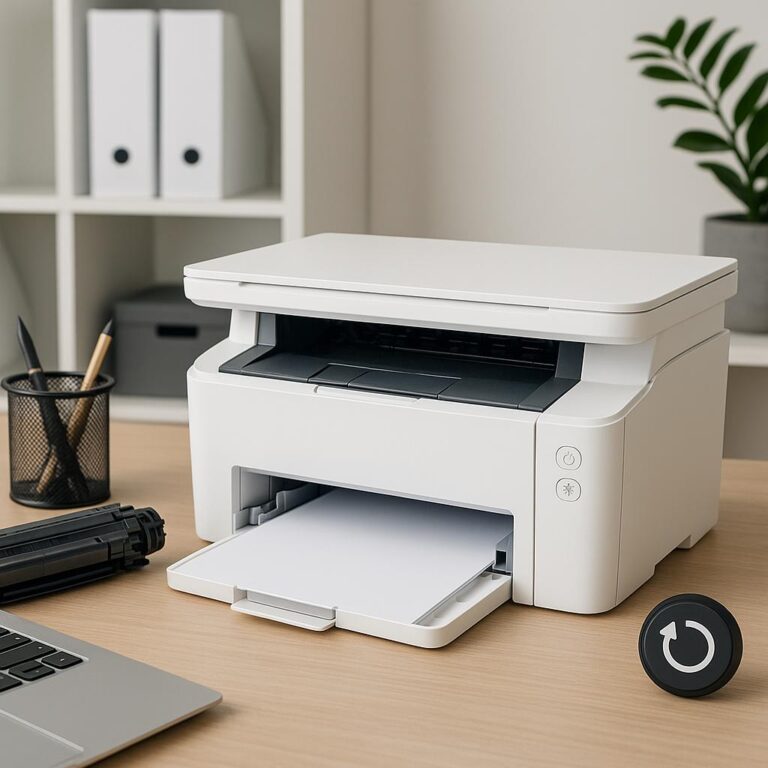 jak zresetować drukarkę hp laserjet pro mfp m28w?