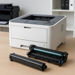 jak zresetować licznik bębna w urządzeniu oki b432?