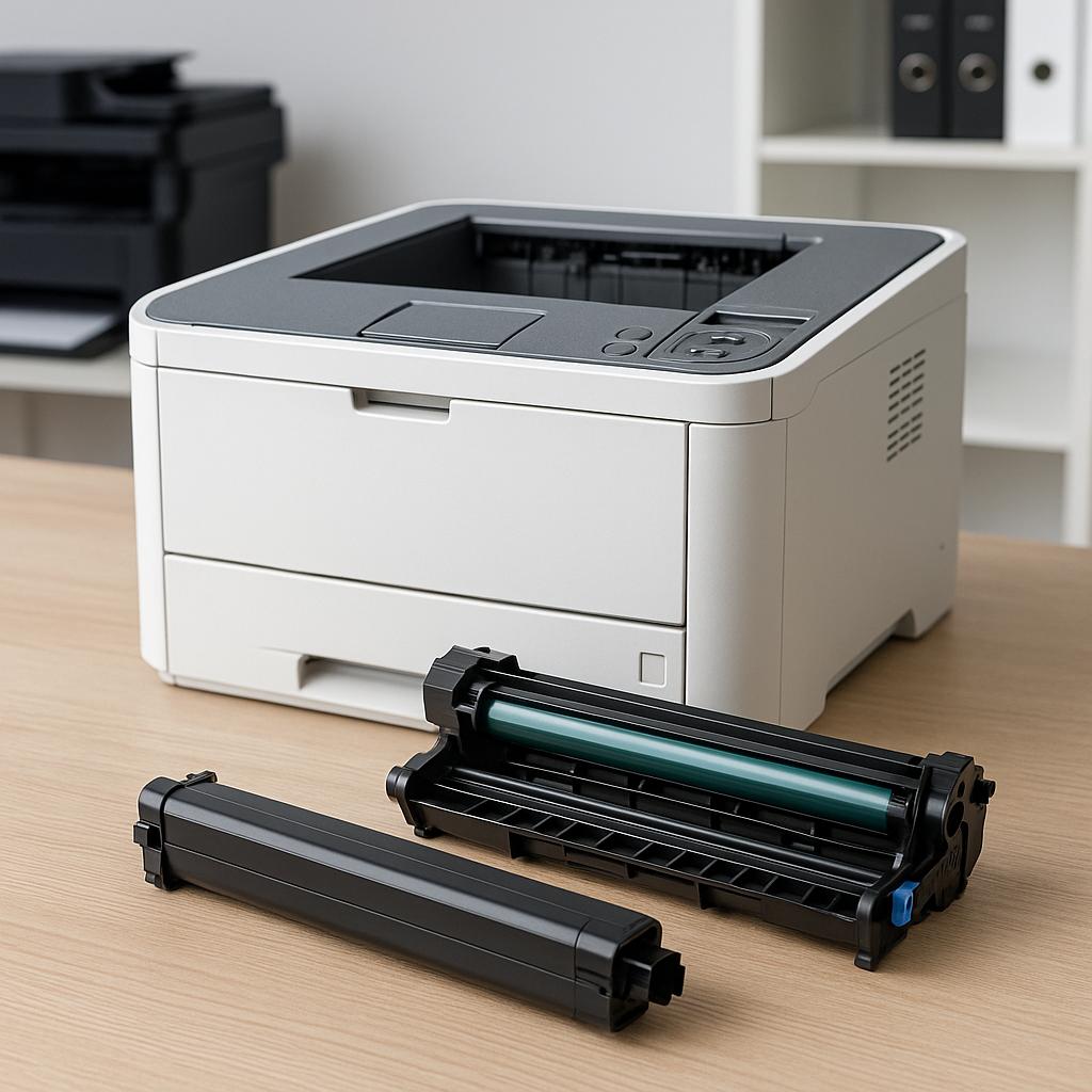 jak zresetować licznik bębna w urządzeniu oki b432?