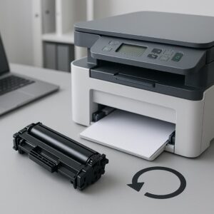 jak zresetować pamięć wkładu drukarki?