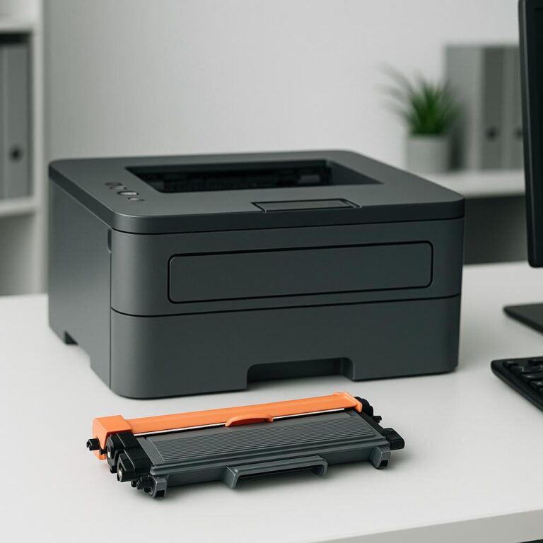 jak zresetować toner w drukarce brother hl?