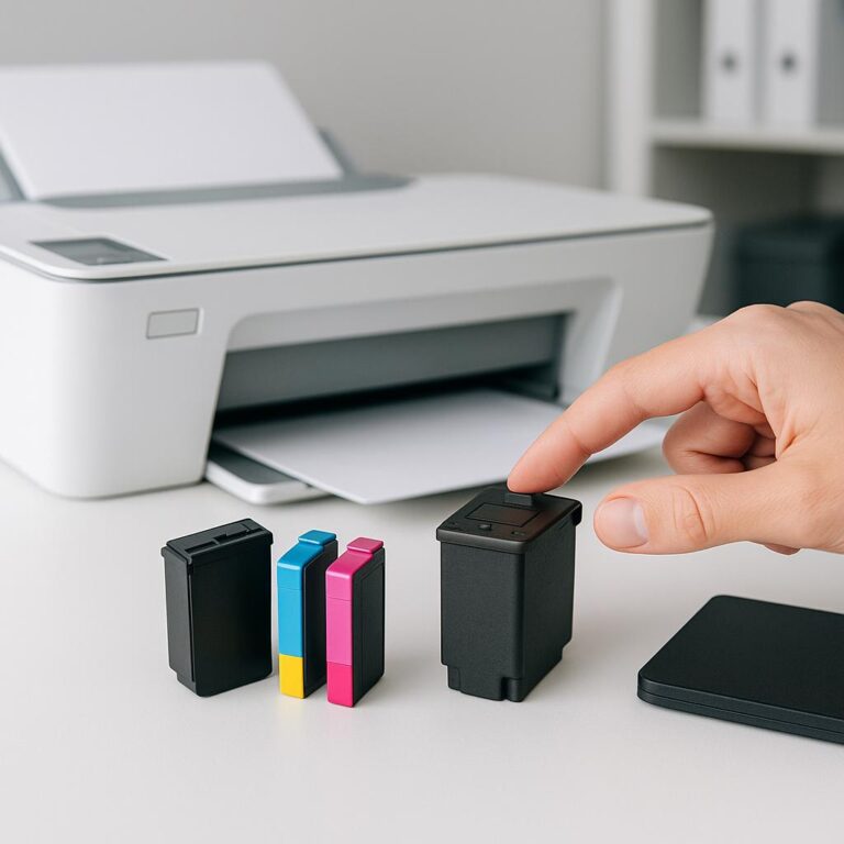 jak zresetować tusz hp?