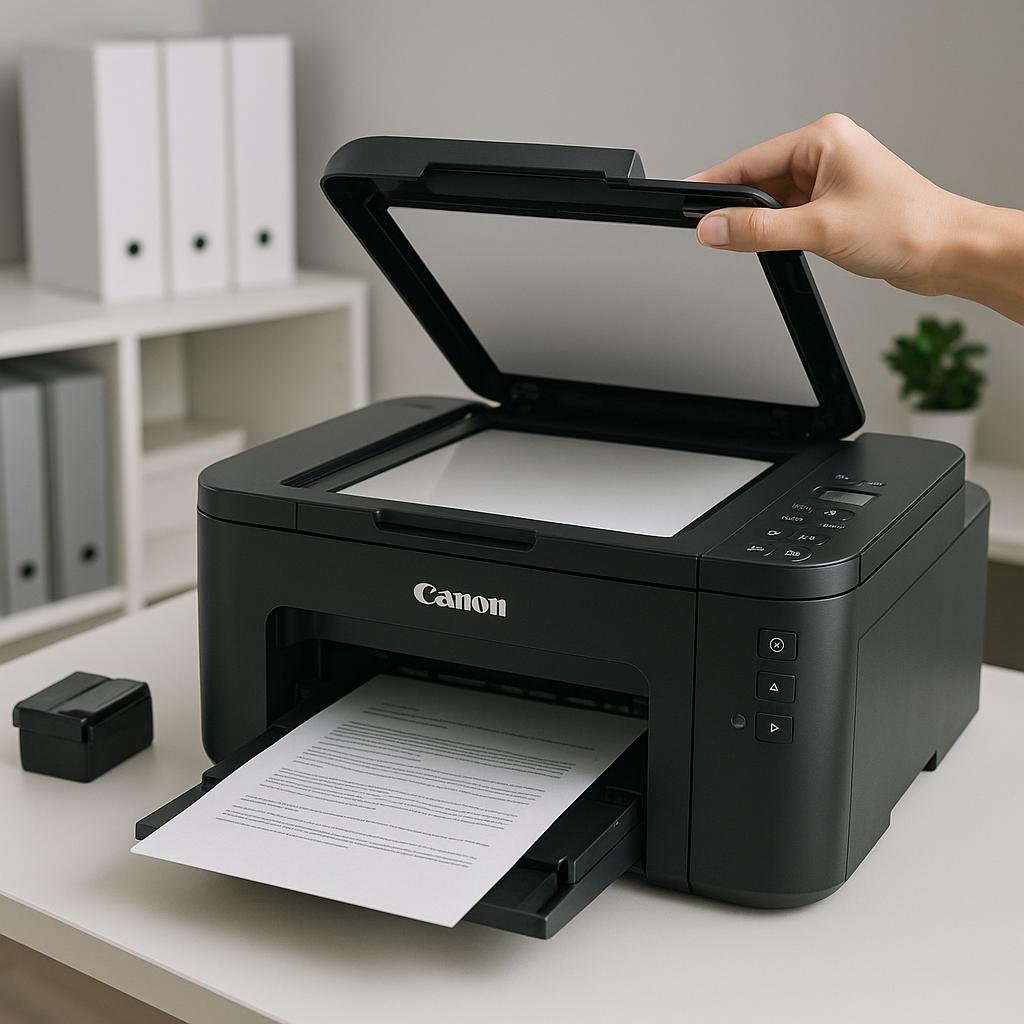 jak zrobić ksero na drukarce canon pixma?