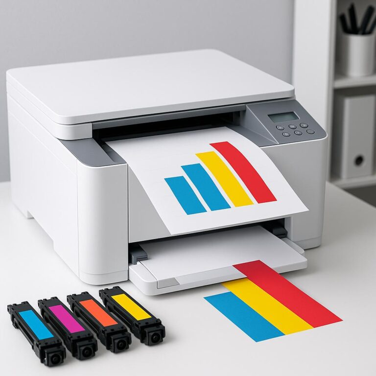 jak zrobić, żeby drukarka drukowała na kolorowo?