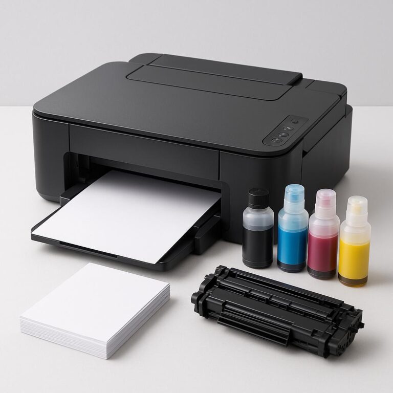 jaka drukarka do tuszy z action?