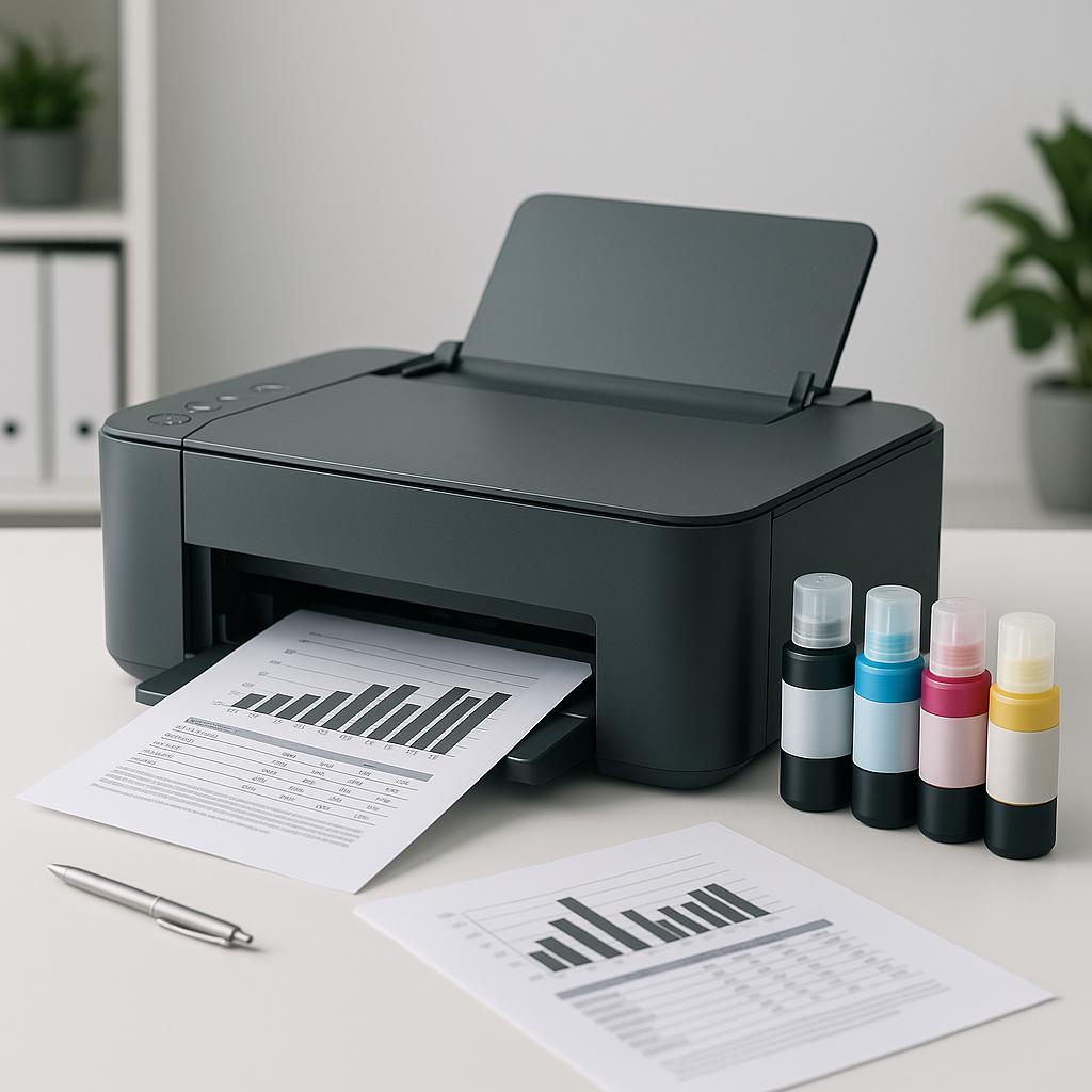 jakie są dobre drukarki z tanim tuszem?