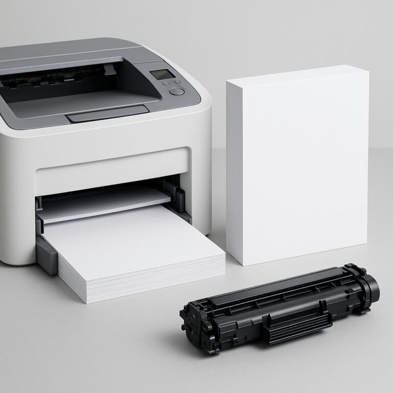 jakie są standardowe ustawienia papieru do drukowania?