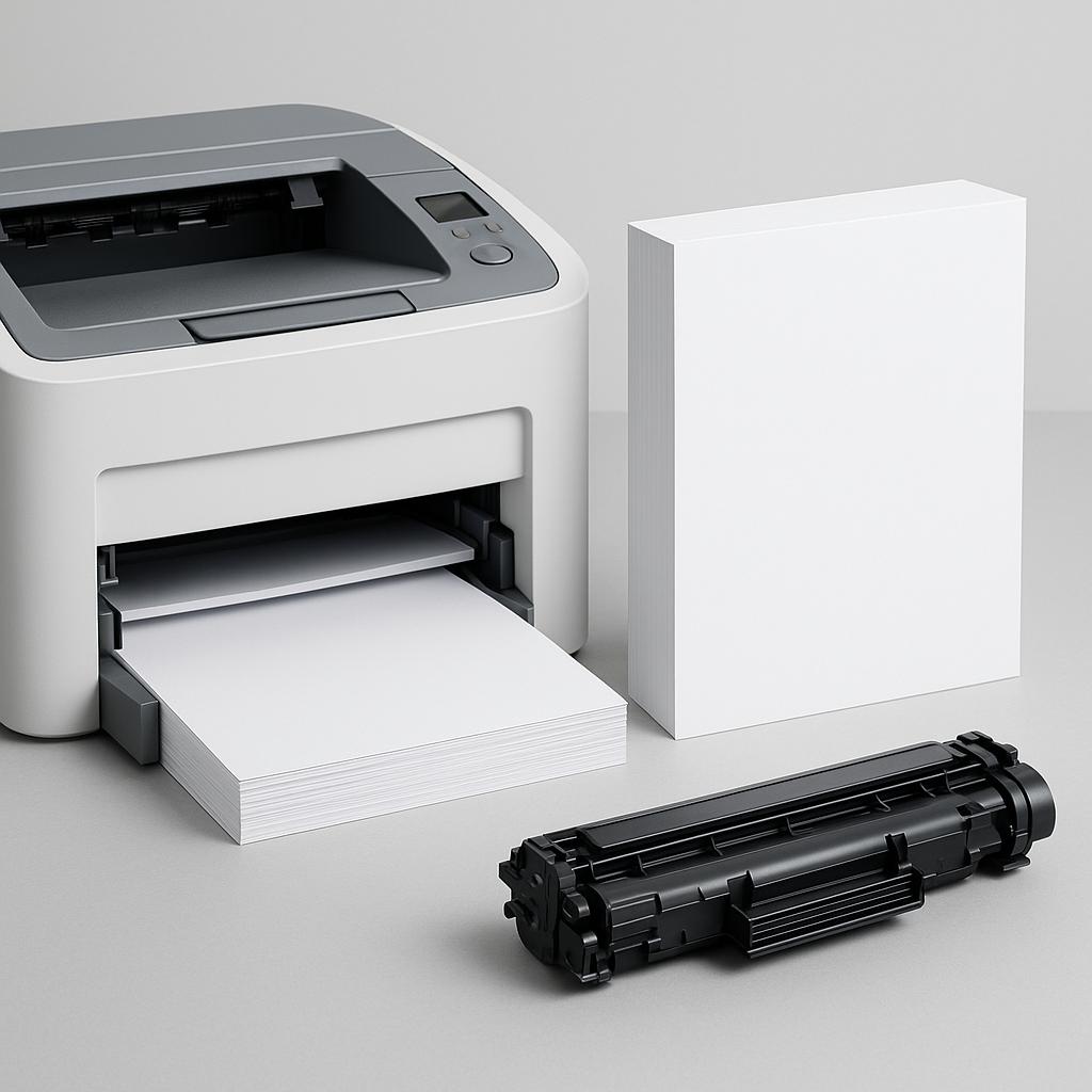 jakie są standardowe ustawienia papieru do drukowania?