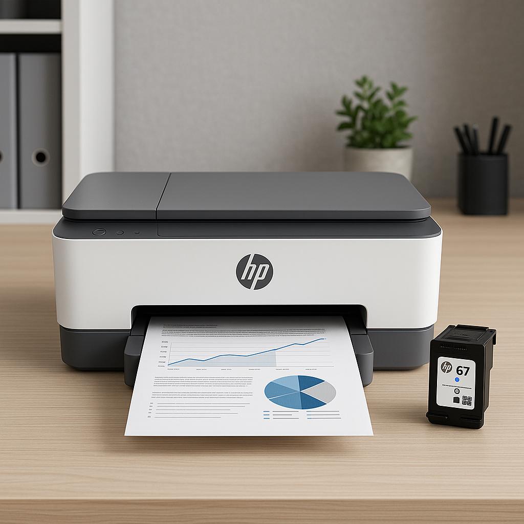 która drukarka hp wykorzystuje tusz 67?