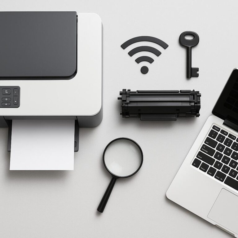 skąd wziąć hasło do wi-fi drukarki?