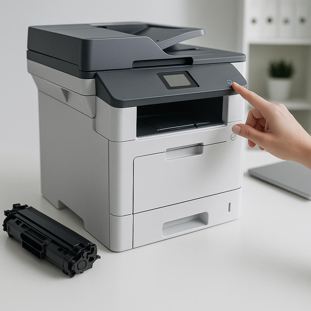 co daje reset drukarki brother?