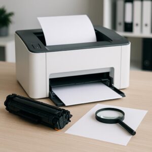 co może być przyczyną, że drukarka nie drukuje?