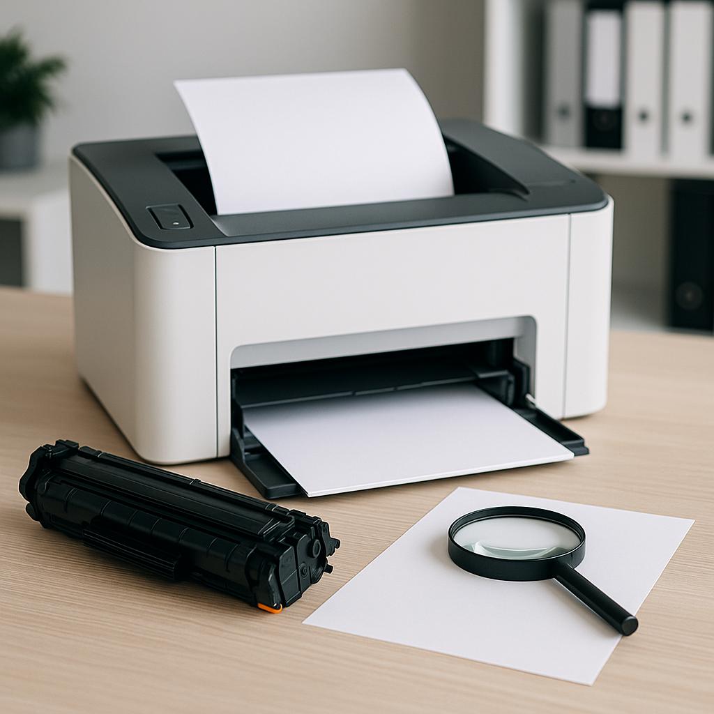 co może być przyczyną, że drukarka nie drukuje?