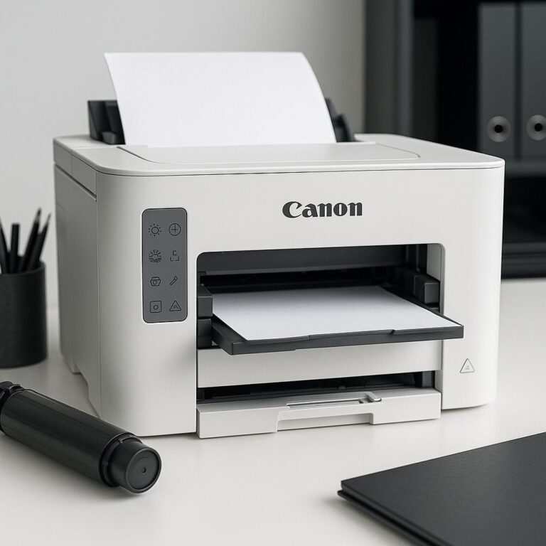 co oznaczają symbole na drukarce canon?