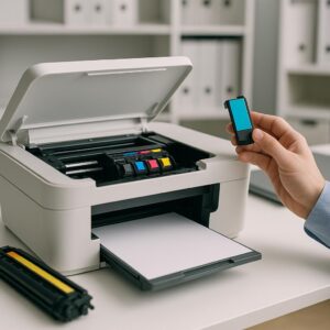 co zrobić, gdy drukarka nie widzi tuszu?