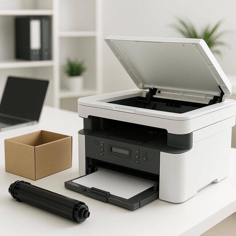 co zrobić, gdy pokazuje brak papieru w drukarce?