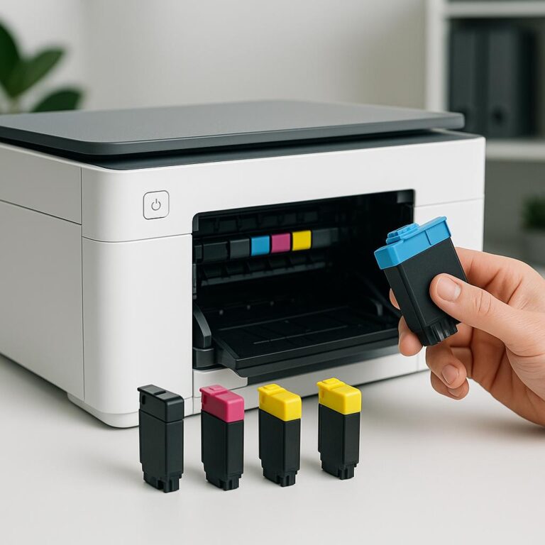 co zrobić, gdy zasechł tusz w drukarce?