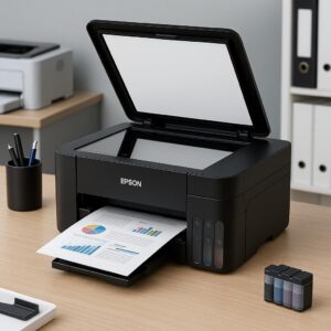 czy drukarka epson l3150 ma skaner?