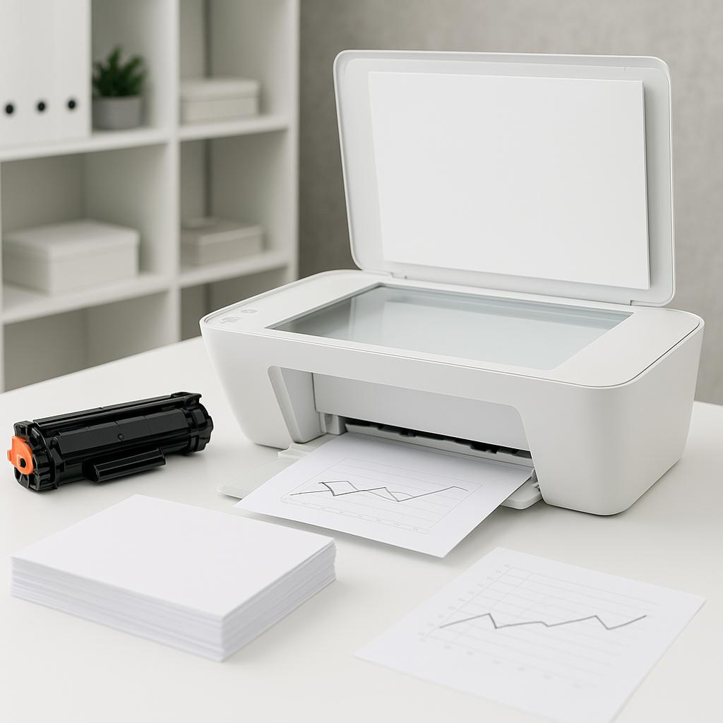 czy drukarka hp deskjet 2710e ma skaner?