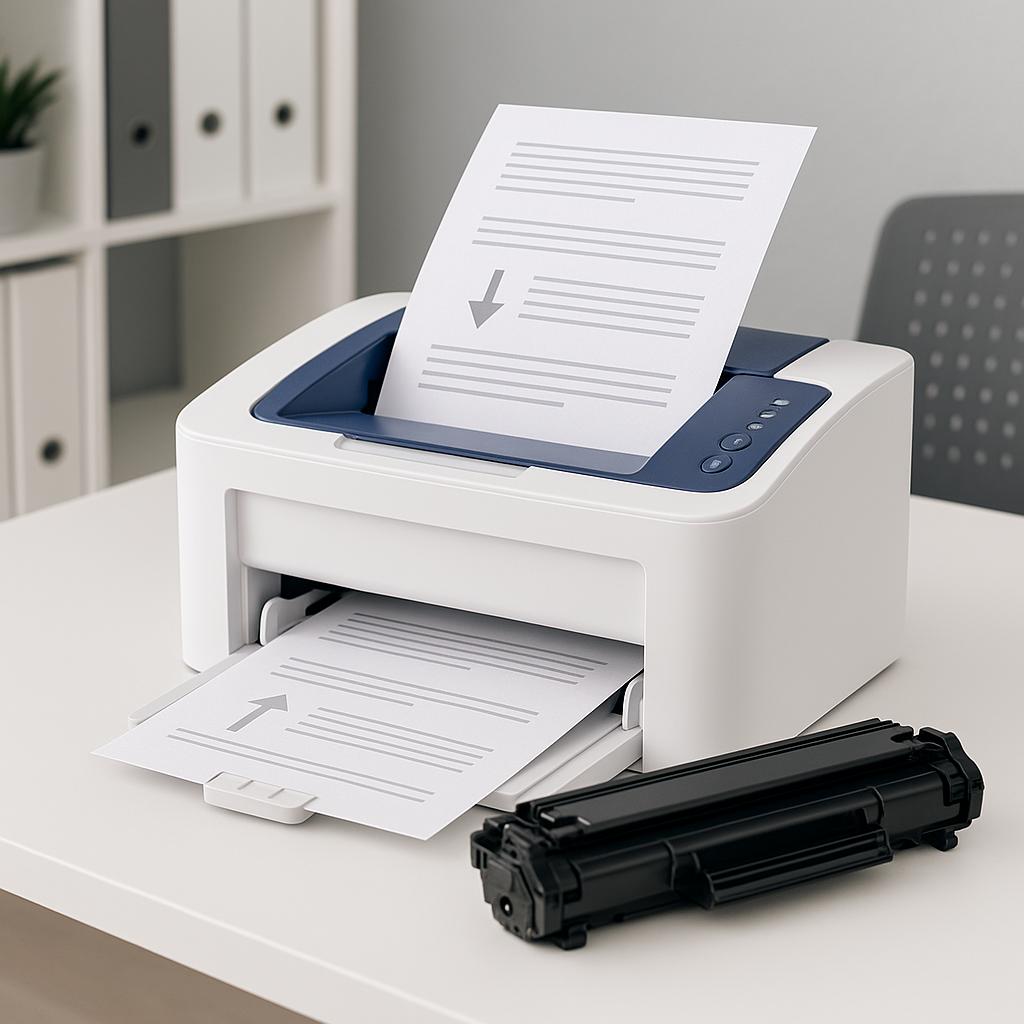 czy drukarka xerox phaser 3020 może drukować dwustronnie?