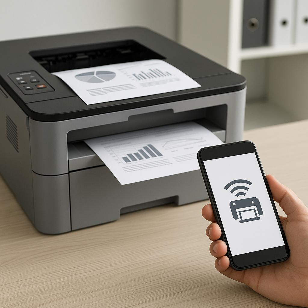 czy mogę drukować z telefonu na drukarce brother?