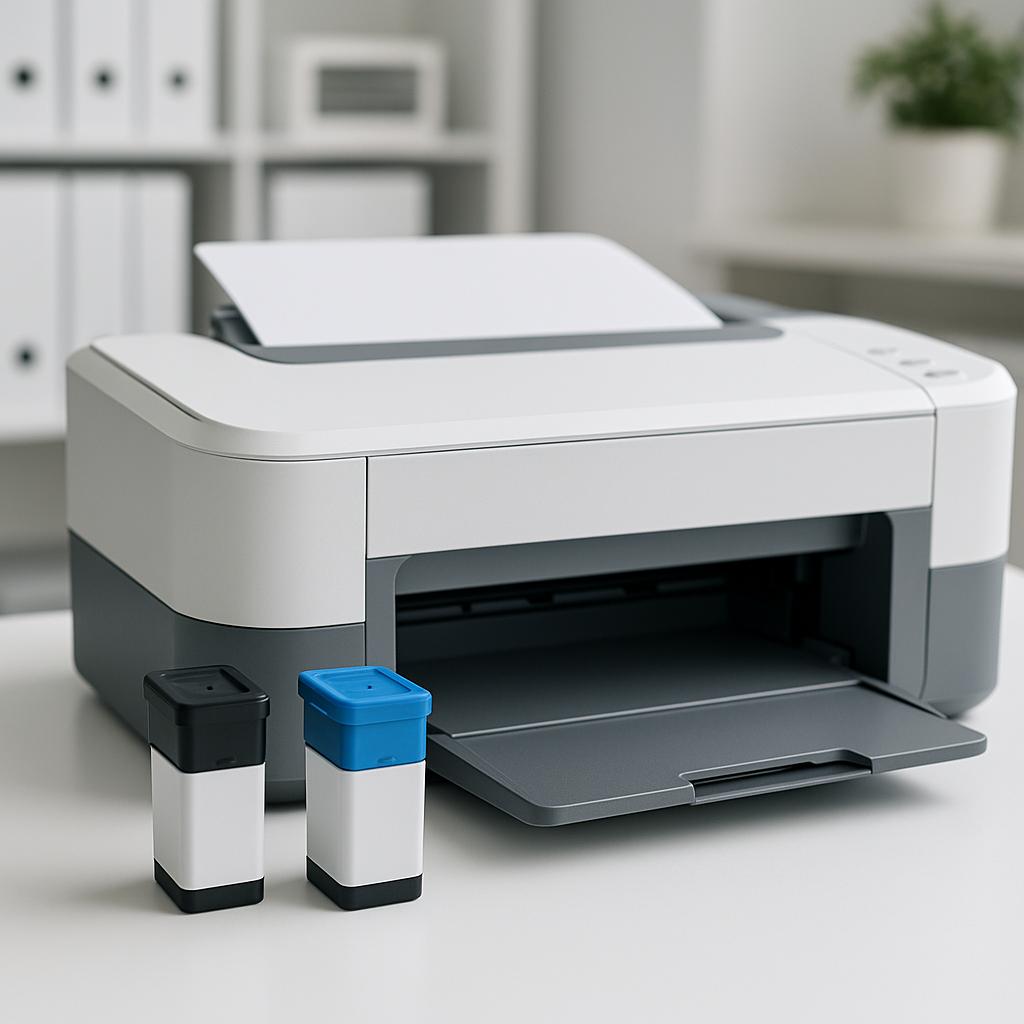 czy w drukarce muszą być dwa tusze?