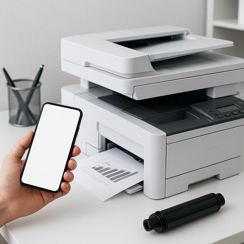 czy w punkcie ksero można wydrukować coś z telefonu?