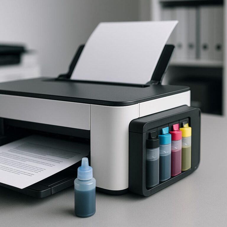 czy zbiorniki z tuszem w drukarkach zapychają się?