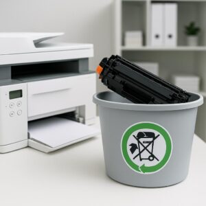 czy zużyty toner to elektrośmieci?