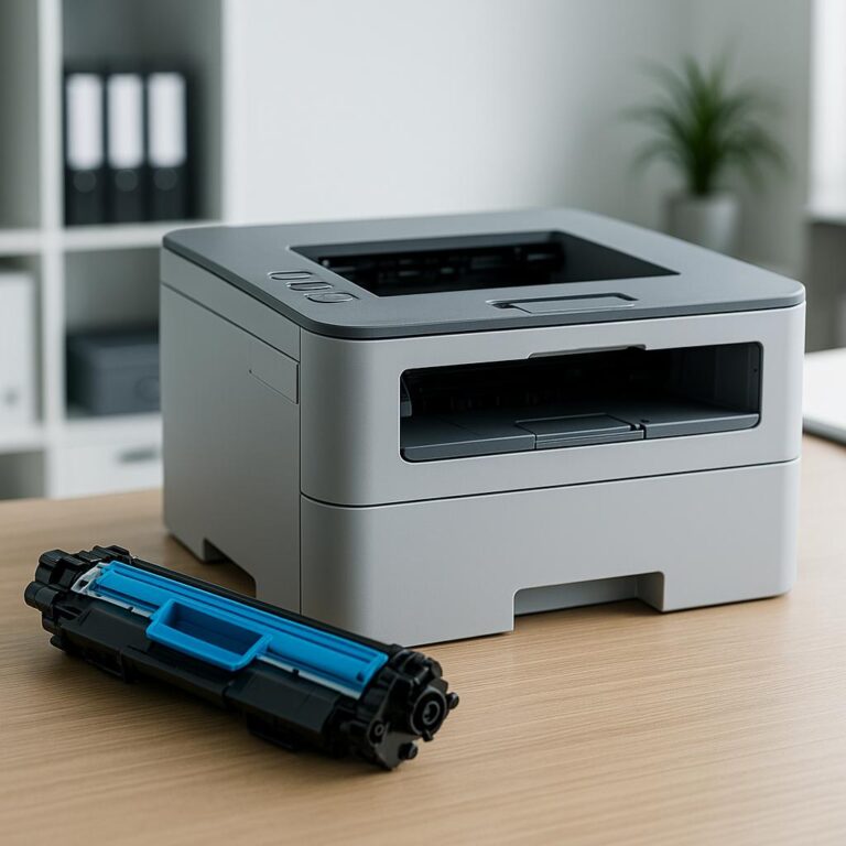 dlaczego drukarka brother nie widzi tonera?