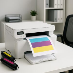 dlaczego drukarka drukuje złe kolory?