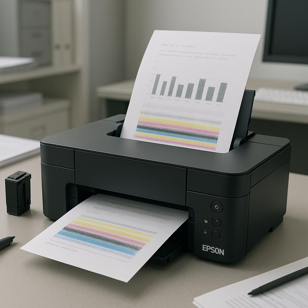 dlaczego drukarka epson brzydko drukuje?