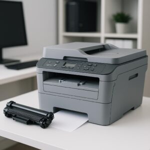 dlaczego drukarka nie drukuje na czarno brother?