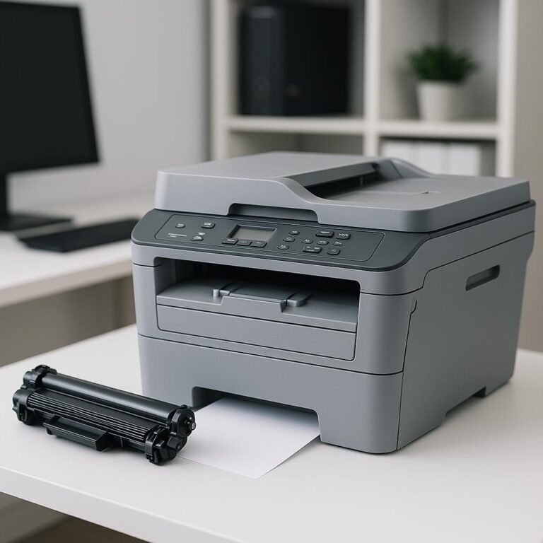 dlaczego drukarka nie drukuje na czarno brother?