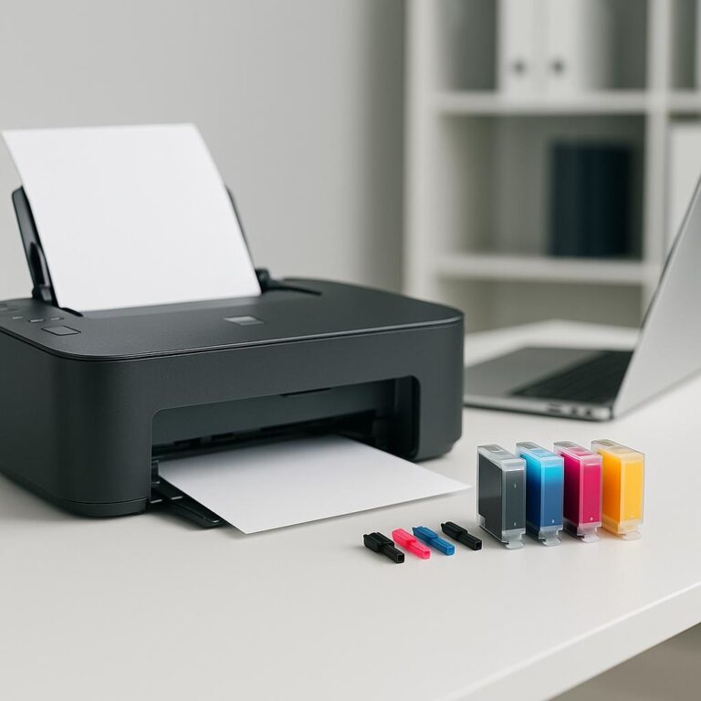 dlaczego moja drukarka canon nie drukuje po uzupełnieniu tuszu?