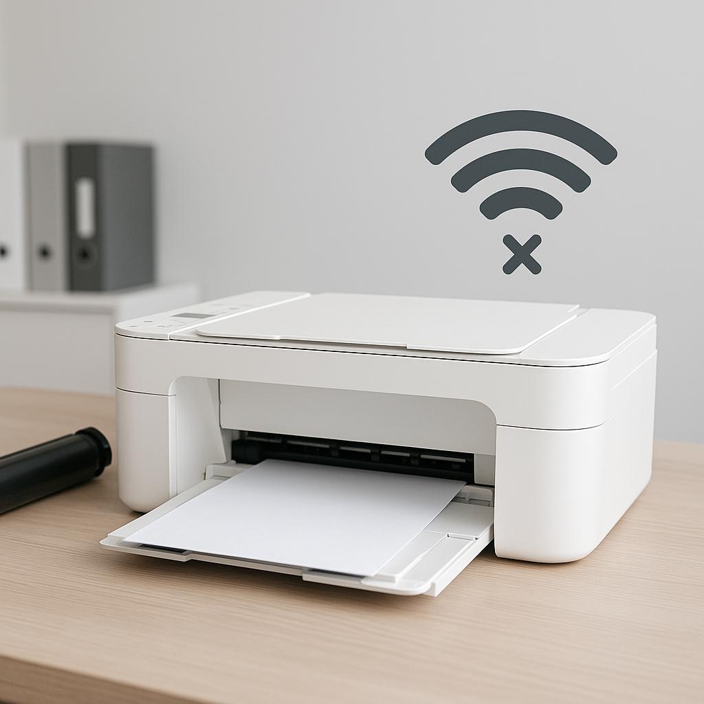 dlaczego moja drukarka canon nie łączy się z siecią wi-fi?