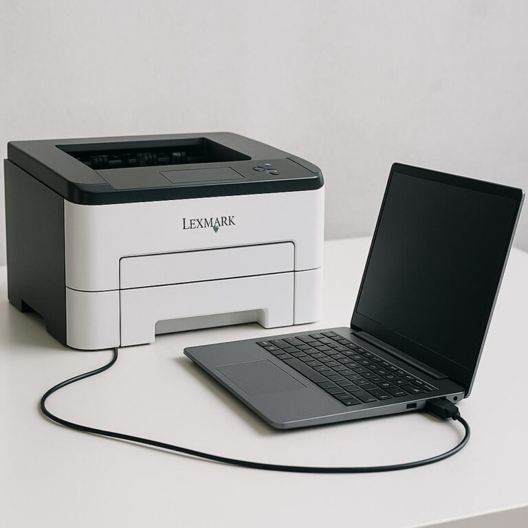 dlaczego moja drukarka lexmark nie komunikuje się z moim komputerem?