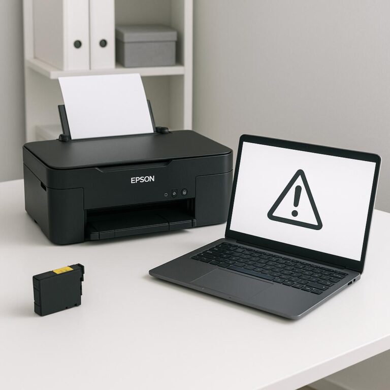 dlaczego nie mogę zainstalować oprogramowania drukarki epson?