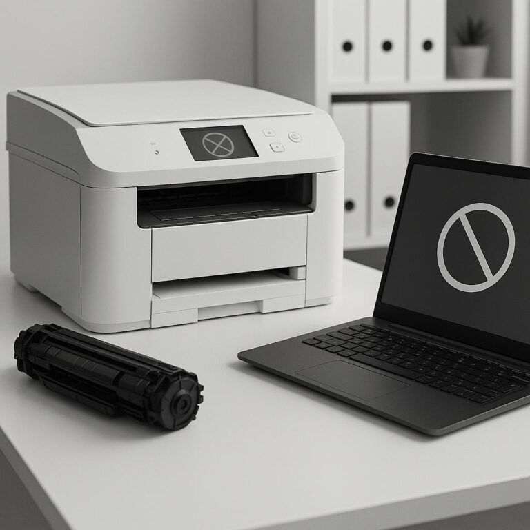 dlaczego sterownik drukarki canon nie instaluje się?