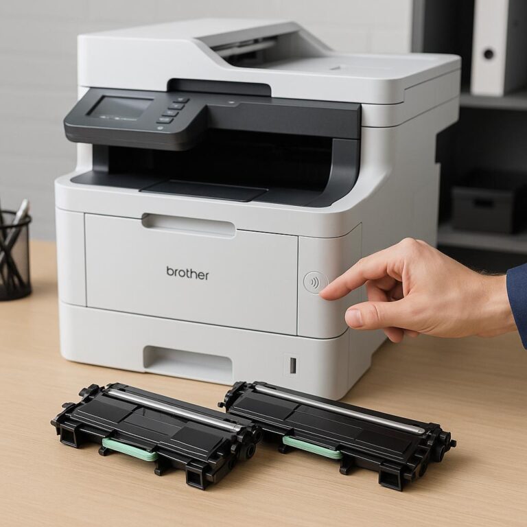 gdzie jest nfc w drukarce brother?