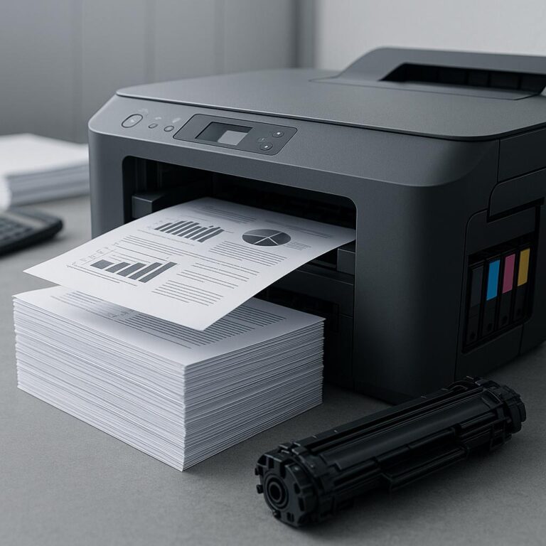 ile kartek wydrukuje na jednym tuszu?