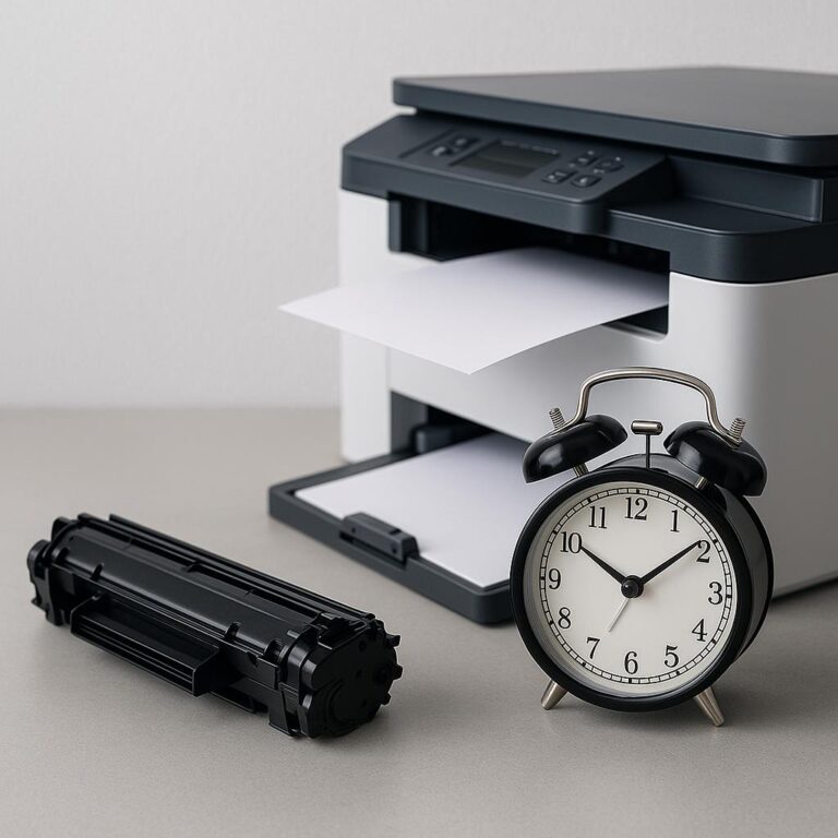 ile maksymalnie można trzymać toner?