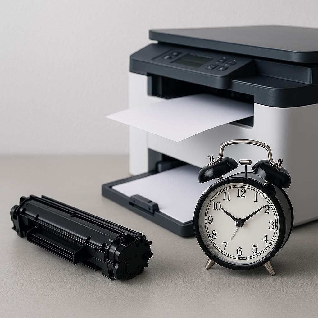 ile maksymalnie można trzymać toner?