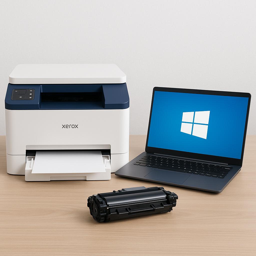 jak dodać drukarkę xerox do systemu windows?