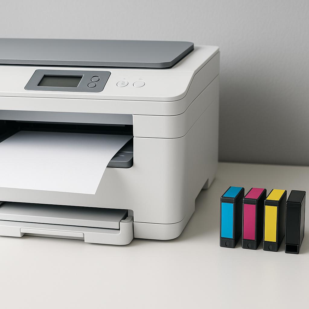 jak drukować bez jednego tuszu?