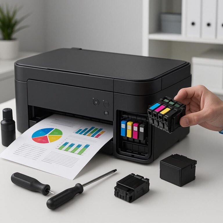 jak naprawić problem z głowicą drukującą w drukarce epson?